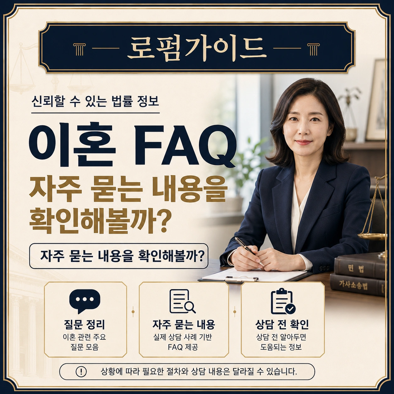 이혼전문변호사 FAQ 안내 썸네일
